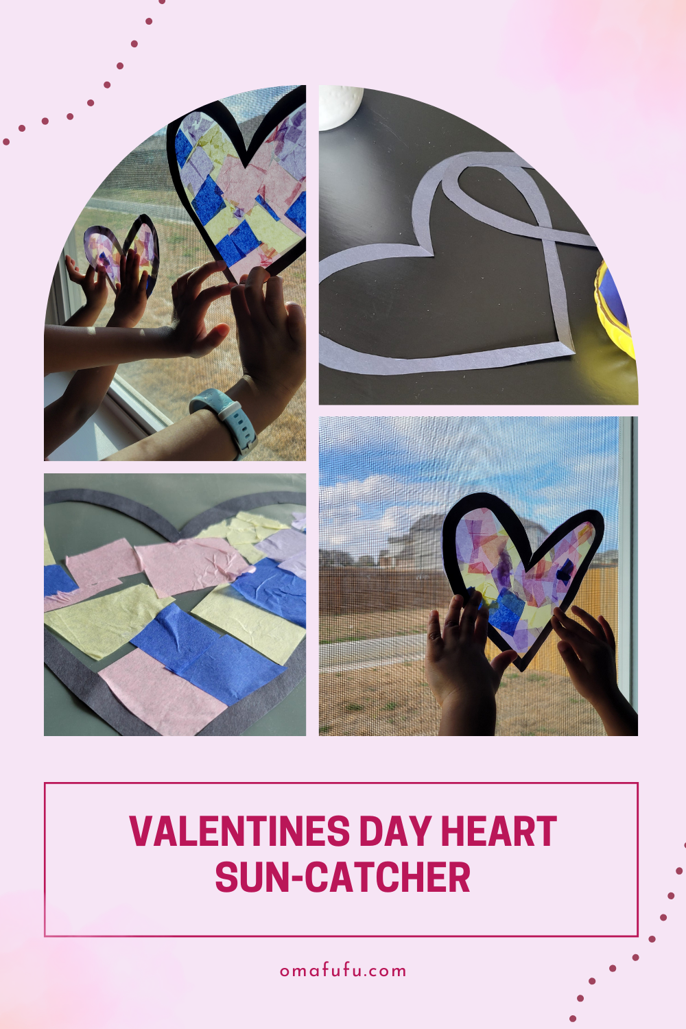 Valentines Day Heart Sun-catcher